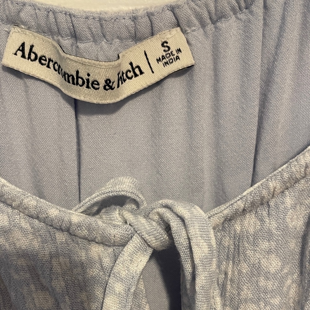 Set of Abercrombie & Fitch Blue and White and Floral Midi Dresses - Picture 5 of 7